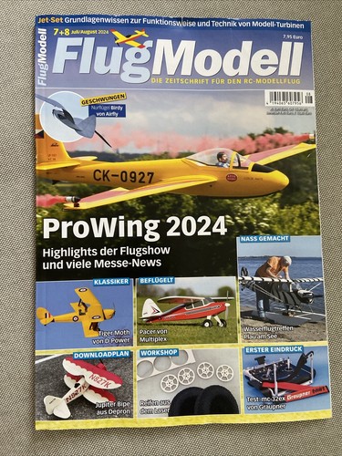 Flugmodell juli august 2024 - flugmodell,