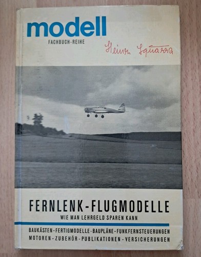 Modell fernlenk flugmodelle - modell:, fernlenk-flugmodelle