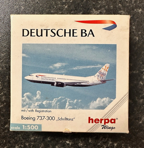 Herpa wings deutsche boeing - herpa, ba