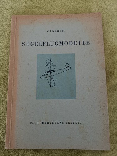 Heft segelflugmodelle günther - heft,