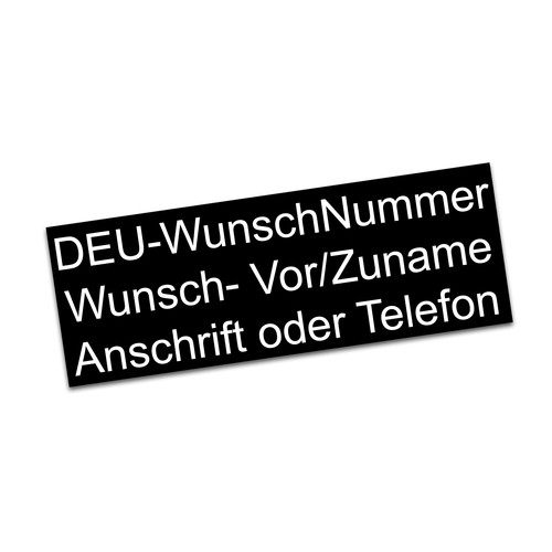 Aufkleber oder set - 1,