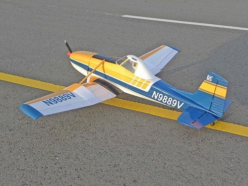 Model cessna 188 - vq, (blau)