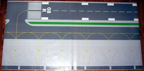 Flughafen layout matten 200 - flughafen, 1:200