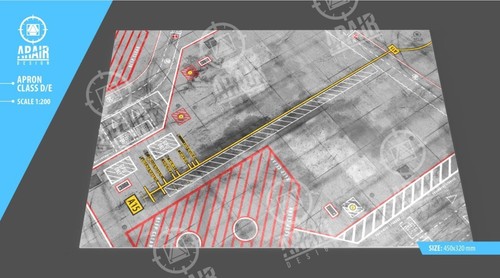 Diorama flughafen apron - diorama,